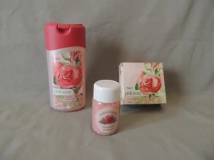 Kappus Pink Rose luxury soap- body shampoo- bathsalt - set Germany - Picture 1 of 9
