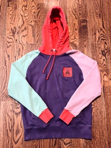 Teddy Fresh Colorblock Hoodie Unisex Small Pastell Streetwear - Bild 1 von 4