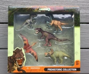 COLLECTA MINATURES PREHISTORIC COLLECTION OF DINOSAURS GIFT BOX ITEM # 89120 F/S - Picture 1 of 4