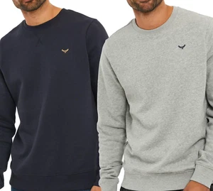 Mens Threadbare Crew Neck Sweatshirt Jumper Gym 2 pack Size S BNWT - Picture 1 of 6