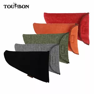 TOURBON gestrickte Pistolensocken Aufbewahrungstasche Schießen weiche Pistole Abdeckung Tasche 5 Farben - Bild 1 von 35