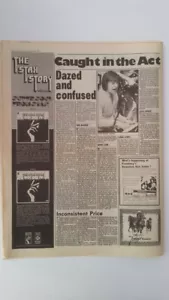 JIMMY PAGE ZEPPELIN 'Wembley concert review' 1975 UK ARTICLE / clipping - Imagen 1 de 1