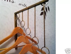 3 X Iron Wall Mounted Clothes Rack Hanger Display Fashion Shop 002 BS - Picture 1 of 4