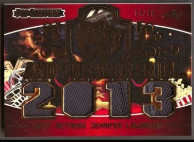 Jennifer Lawrence 2020 Leaf Pop Century And the Winner is Wardrobe Card 14/50 - Image 1 of 2