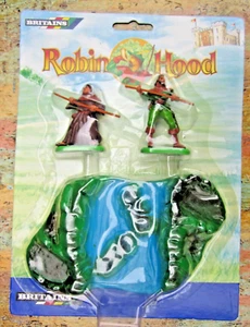 Britains 'Robin Hood ' Series Little John and Friar Tuck Duel Blister Pack - Picture 1 of 4