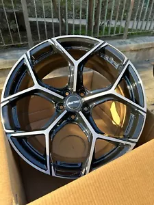 CERCHI LEGA PER AUDI A3 A4 Q2 Q3 VW GOLF TROC TIGUAN GMP MOD ULTRIVITY BLACK - Foto 1 di 15