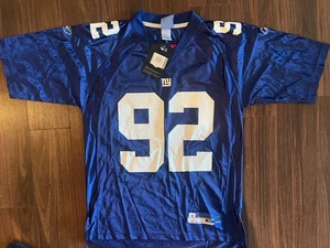 Vintage New York Giants Michael Strahan #92 Jersey Size M Reebok NWT RARE VTG - Picture 1 of 5