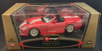 1/18 Diecast Bburago Gold Collection 1999 Shelby Serie 1, Rojo, #3353 Foto 1 de 4
