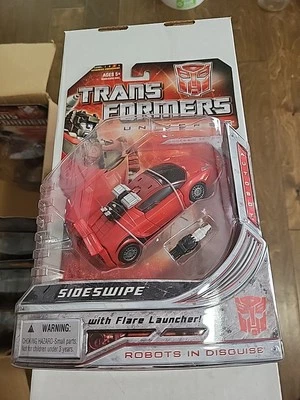 Transformers Universe G1 Classic Series Autobot Sideswipe Action Figure NEW 2008 - Image 1 of 4