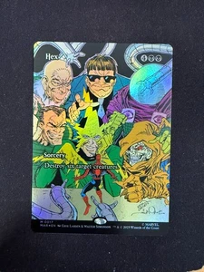 Hex (FOIL BORDERLESS) Marvel's Spider-Man - Magic/MTG - Picture 1 of 2