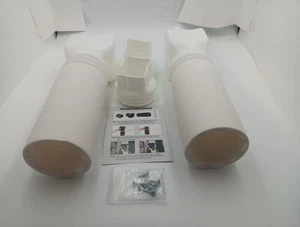 Expandable Flex Drain Downspout Extension Rain Pipe Spout Gutter Flexible 25-55" - Picture 1 of 8
