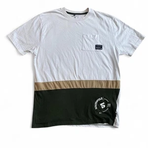 Southpole Y2K Streetwear Skater Colorblock Hip Hop Pocket Crewneck T-Shirt Sz XL - Picture 1 of 5