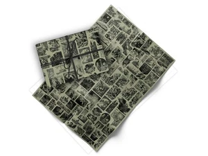 Vintage Pulp Magazine Artwork 24"x36" Metallic Gift Wrap Pack of 9 Folded Sheets - Bild 1 von 6