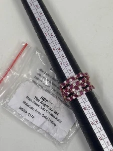 Bomb Party July Ring Size 9 RBP 7728 The Angelina Set 3 Bands LC Ruby On RG - Picture 1 of 1