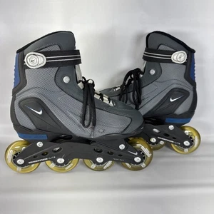 Nike Air Max N-Dorfin Select Roller Blades Inline Skates Size 7 Gray Blue - Picture 1 of 8
