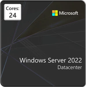 Windows Server 2022 Datacenter Edition - 24 Core License/ ∞VM (P71-09407) - Picture 1 of 1