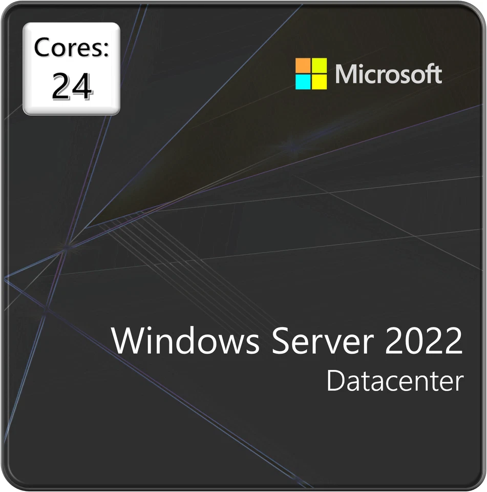 Windows Server 2022 Datacenter Edition - 24 Core License/ ∞VM (P71-09407) - Image 1 of 1