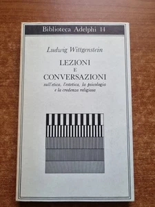 WITTGENSTEIN -LEZIONI E CONVERSAZIONI - ADELPHI - 1976-V - Foto 1 di 2