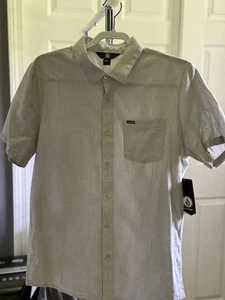 Men's Shirt | Button Down Short Sleeve | Volcom | NWT | Size Medium - Picture 1 of 5
