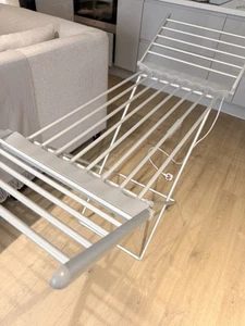 Electric Heated Folding Clothes Airer Energy-Efficient Drying Rack with Foldable - Picture 1 of 2