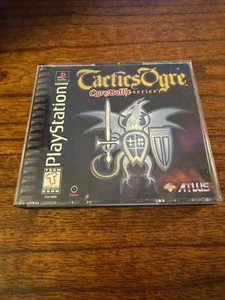 Tactics Ogre (Sony PlayStation 1 PS1, 1997) CIB COMPLETO CON REG. Tarjeta! - Imagen 1 de 2