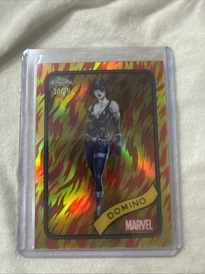 Topps Marvel Chrome Domino Refractor Card 38/39 - Image 1 of 4