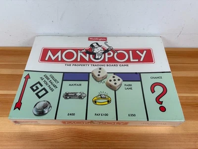 Vintage Classic Monopoly Board Game 1996 Edition NEW Sealed Waddingtons RARE - Image 1 of 4