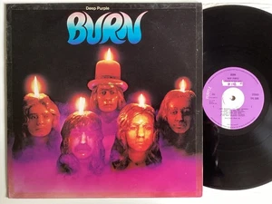 DEEP PURPLE BURN VINYL LP 1974 ORIGINAL U.K 1st A2 B1 play tested (p - Picture 1 of 4