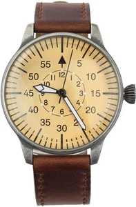 Luftwaffe Me109 Flieger Vintage German WW2 Flieger Pilot Herrenuhr - Militar... - Bild 1 von 8