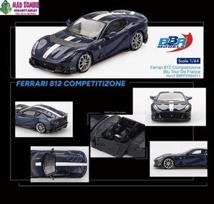BBR Models - Ferrari 812 Competitizone Blu Tour De France - Picture 1 of 4