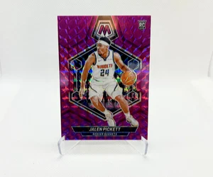 Jalen Pickett RC/99 - 2023-24 Panini Mosaico Púrpura Mosaico Prizm #237 - SP - Imagen 1 de 2
