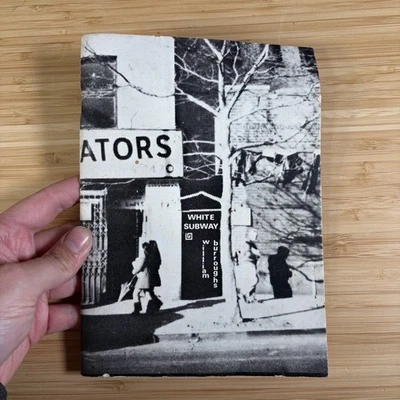 William S. Burroughs White Subway London UK Edition Third Printing PB Aloes Foto 1 de 4