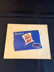 Souvenir des Glashuts Hotel Belmont Plaza NYC NY Ephemera Fotohalter Vintage - Bild 1 von 3