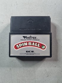 Spinball Vectrex Cartridge Only GCE Spin Ball