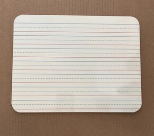 U Brands 4863U0001 Double-sided Dry Erase Lap Board, 12 X 9, White Surface, - Picture 1 of 2