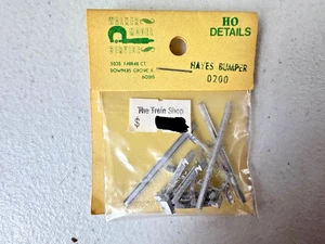 Walker Model Service #0200 HO Scale Metal Hayes Bumper (2)- NOS - Picture 1 of 3