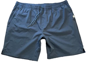 LL Bean Multisport Shorts 9" Inseam Mens XXL Regular Classic Navy 509468 - Picture 1 of 8