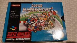 Super Mario Kart (Nintendo Super NES) Boxes With Instructions 