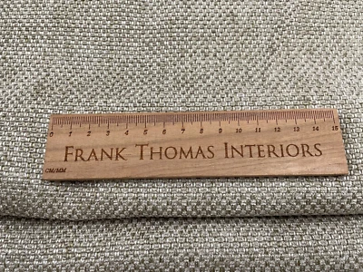 Velvet Chenille Fabric Carnaby Stone Fibre Naturelle Curtain Blind Upholstery - Image 1 of 4