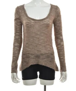 Suéter Club Monaco Mujer Talla M Marrón Sólido Cuello Redondo Manga Larga Acrílico - Imagen 1 de 5