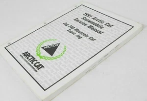 1991 Arctic Cat Snowmobile SUPER JAG 340 MOUNTAIN CAT Service Manual 2254-643 - Picture 1 of 10