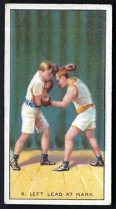 CARRERAS - THE SCIENCE OF BOXING (BLACK CAT) - #4 LEFT LEAD AT MARK - Picture 1 of 2