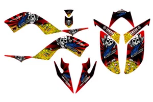 Fits Raptor 700R Graphics decal kit Yamaha 2006 2007 2008 2009 2010 2011 2012 - Picture 1 of 1