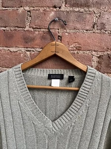 Vintage Barneys New York Men's Sweater, Medium, Green/Sand Medley, Italy - Picture 1 of 6