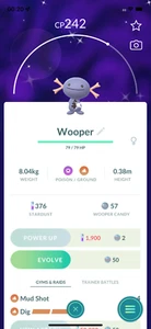 Pokemon TRADE - Shiny Paldean Wooper Trade ! 30 Days Friendship Bonus !!! - Picture 1 of 1
