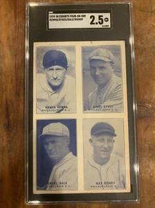 1929-30 Exhibits Four on One Summa/Dykes/Hale/Bishop SGC 2.5 VG-EX Philadelphia - Picture 1 of 2