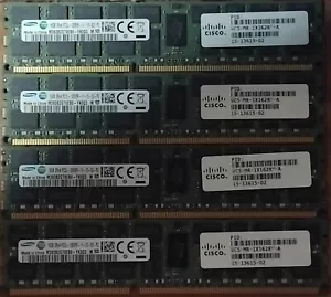 SAMSUNG 64GB(4 X 16GB) 2RX4 PC3L-12800R Server RAM MEMORY - Picture 1 of 3