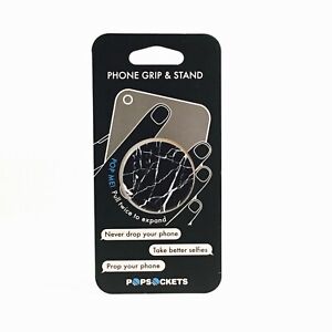PopSockets Universal Phone Grip, Stand & Holder - Marble