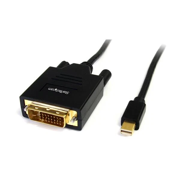 StarTech 6FT Mini DisplayPort Stecker auf DVI-D Stecker Kabel - Schwarz - Bild 1 von 3