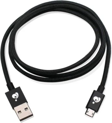 2 PK- IOGEAR Charge & Sync Flip Pro, Reversible USB to Micro USB Cable, 3.3 Feet - Image 1 of 4